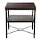 Hello Honey® 24" Saratoga Rustic Wood & Metal End Table